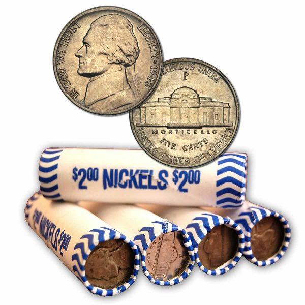 Rolled Nickels - Collectible Craze America