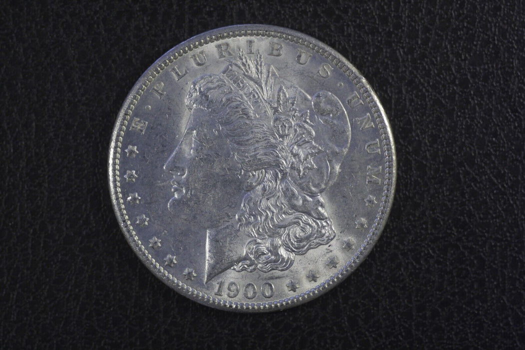 1900 $1 Morgan Silver Dollar in UNC+ Condition 0.9 Great Addition to Collection