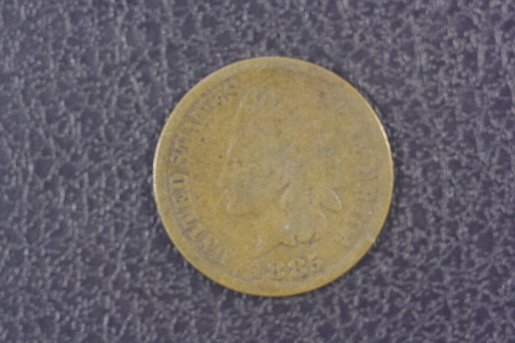 1885 Indian Head  Cent Good Reverse