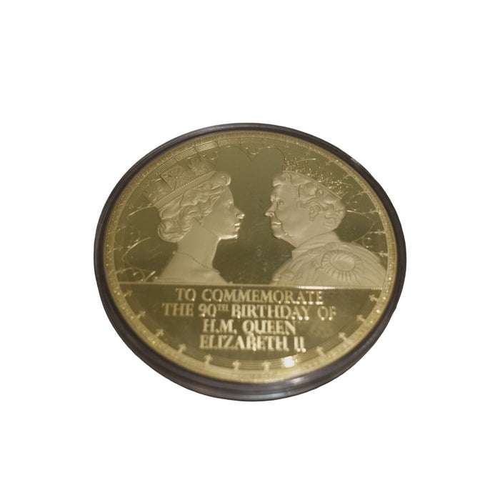 To Commemorate The 90th Birthday Of H.M. Queen Elizabeth II coin Proof Gold