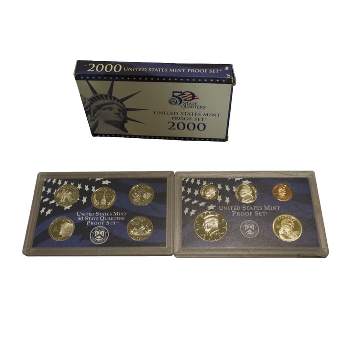 2000 United States Mint Proof Set w/ OGP & COA