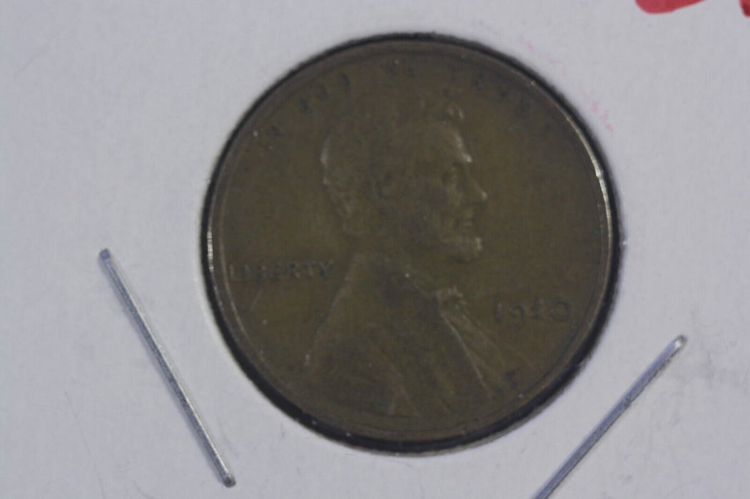 1910 P Lincoln Cent Wheat Penny - 2nd Year Wheat!