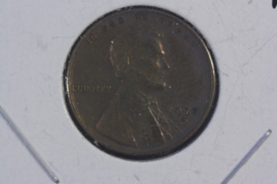 1937 D Lincoln Wheat Penny, VG+ Condition Cent