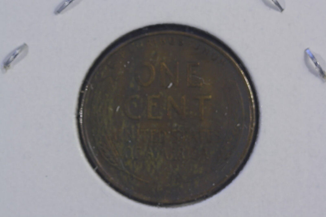 1937 D Lincoln Wheat Penny, VG+ Condition Cent