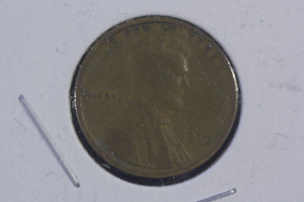 1919 Lincoln Head Cent.  AU Detail.