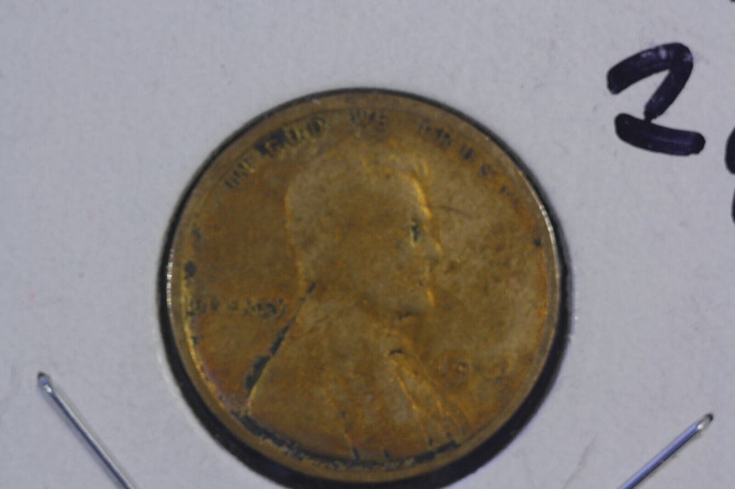 1918 - Lincoln Wheat Penny - G/VG Cleaned