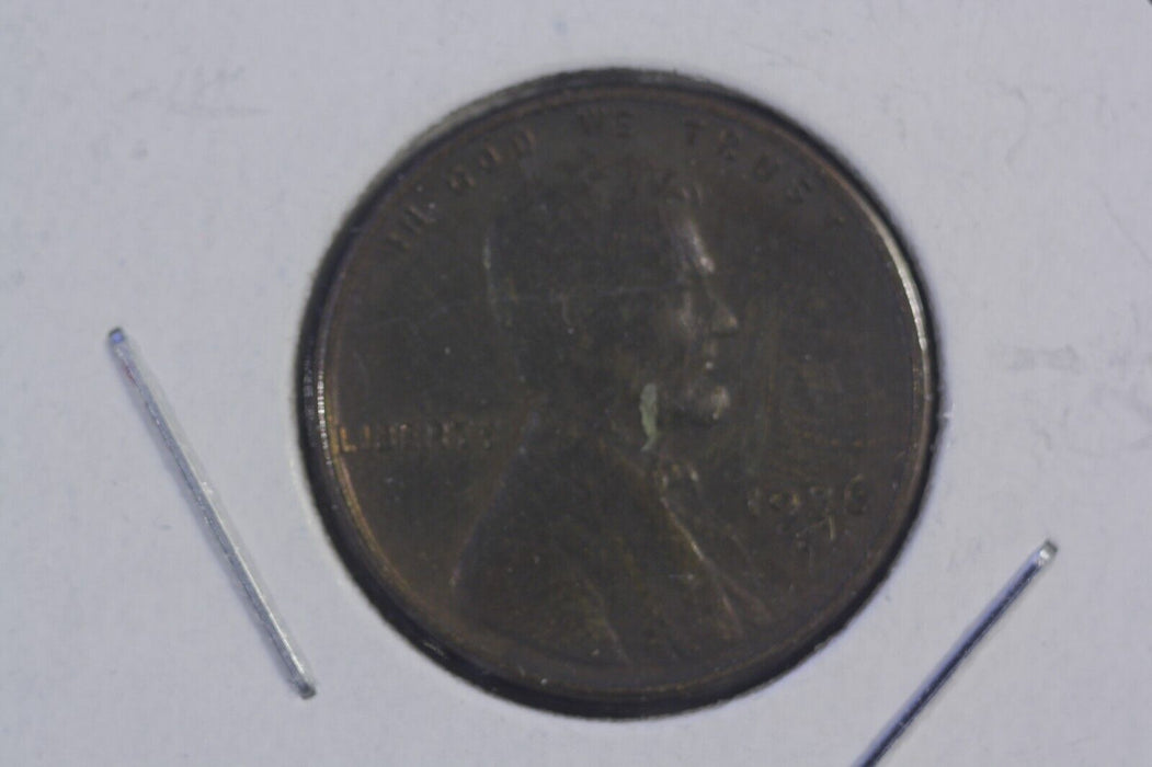 1936 S Lincoln Wheat Cent / Penny  AVE CIRCULATED