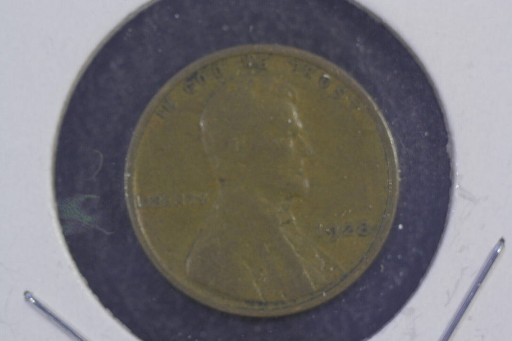 1928 P - Lincoln Wheat Penny - G/VG