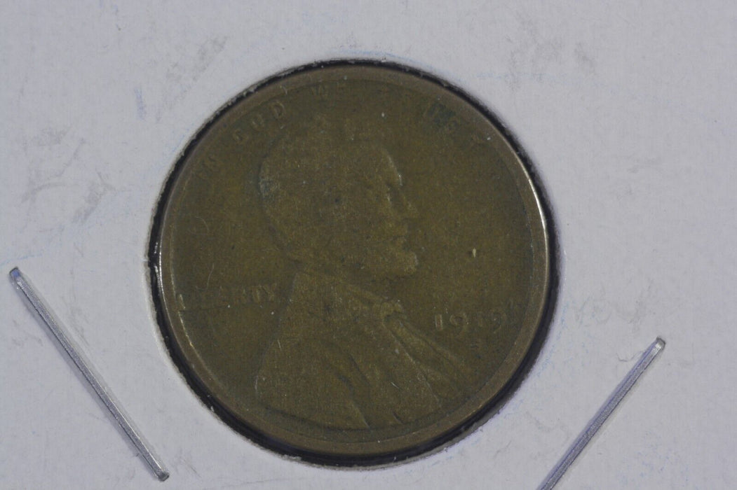 1919-S San Francisco Mint Copper Lincoln Wheat Cent