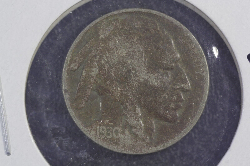 1930-p  Buffalo Nickel