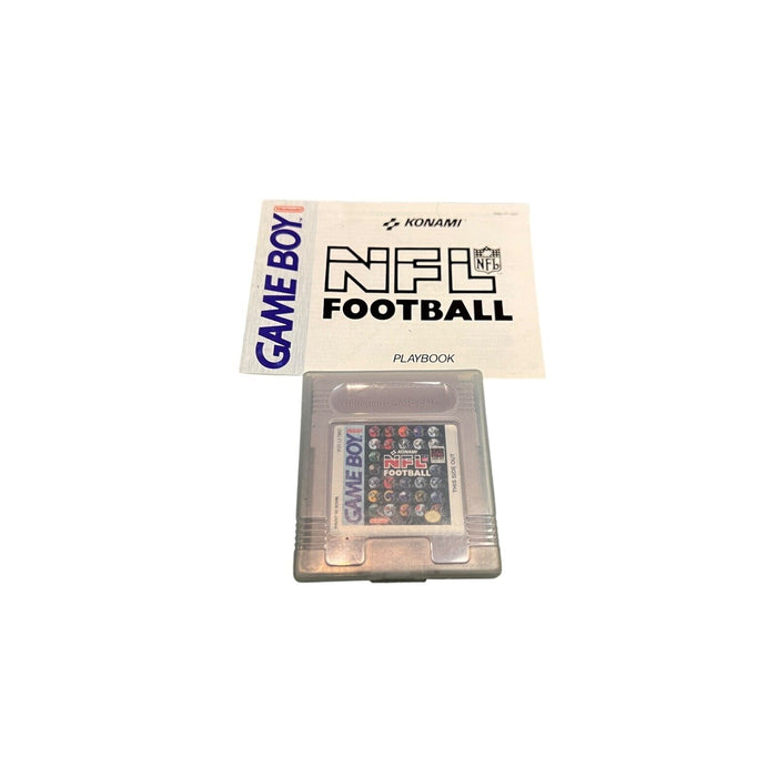 Nintendo Konami Game Boy NFL Football Game with Case and Manual - WORKING