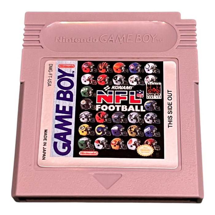 Nintendo Konami Game Boy NFL Football Game with Case and Manual - WORKING