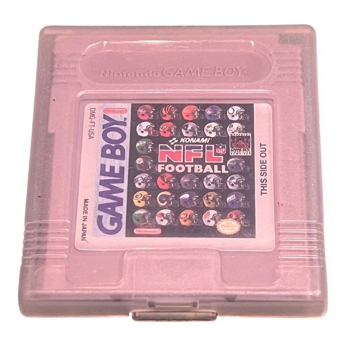 Nintendo Konami Game Boy NFL Football Game with Case and Manual - WORKING