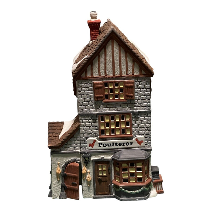 Dept 56 Heritage Village Dickens POULTERER 5926-9 Lighted House