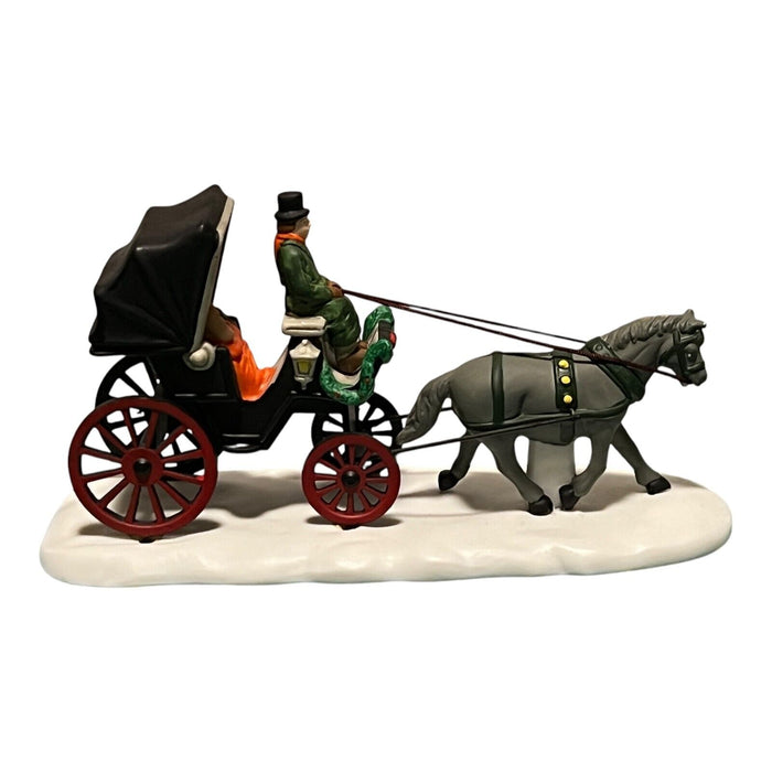 Dept 56 Central Park Carriage Christmas in the City w/ Box 59790 Retired