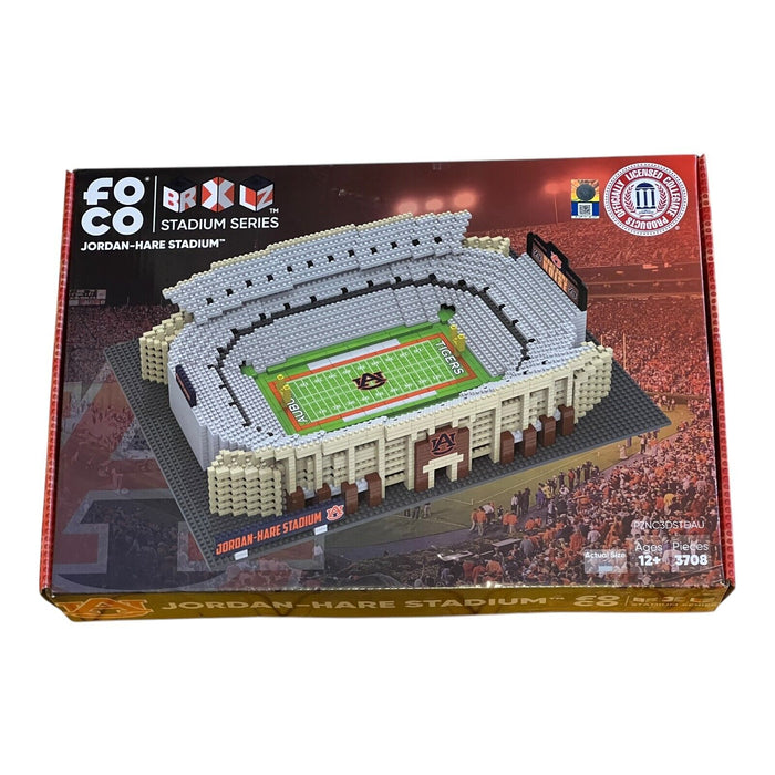 FOCO BRXLZ Stadium Series Auburn University Jordan-Hare Stadium Building Set