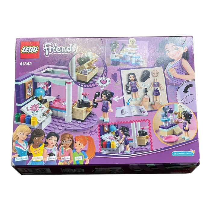 LEGO Friends Emma's Deluxe Bedroom Set 41342 New Damaged Box