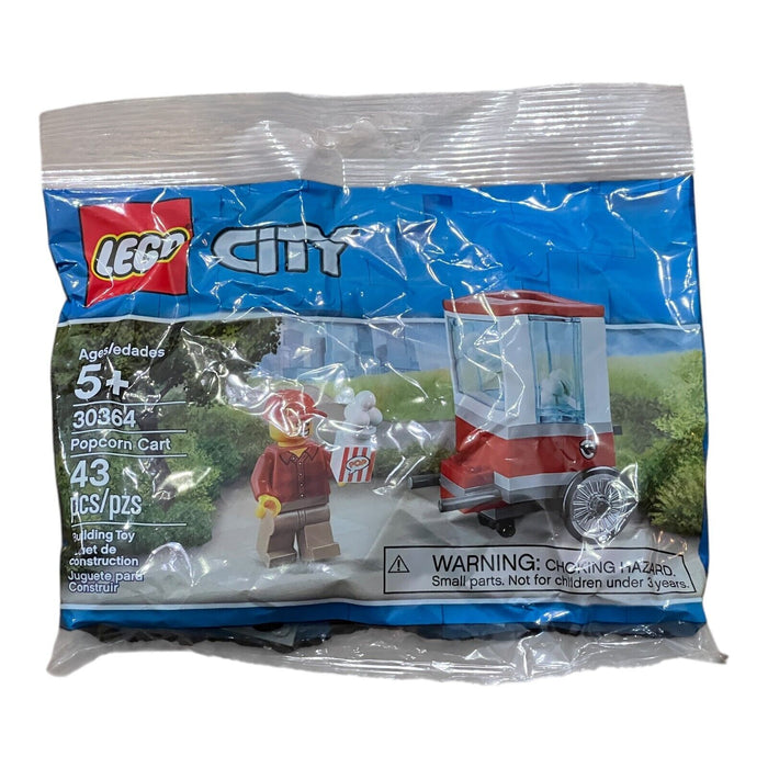 LEGO City Polybag: Popcorn Cart (30364) New Sealed Free Shipping