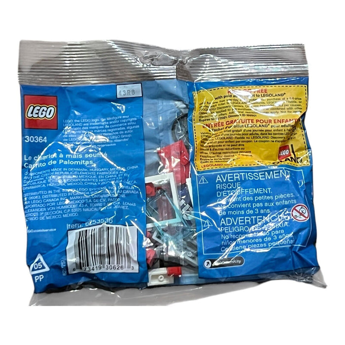 LEGO City Polybag: Popcorn Cart (30364) New Sealed Free Shipping