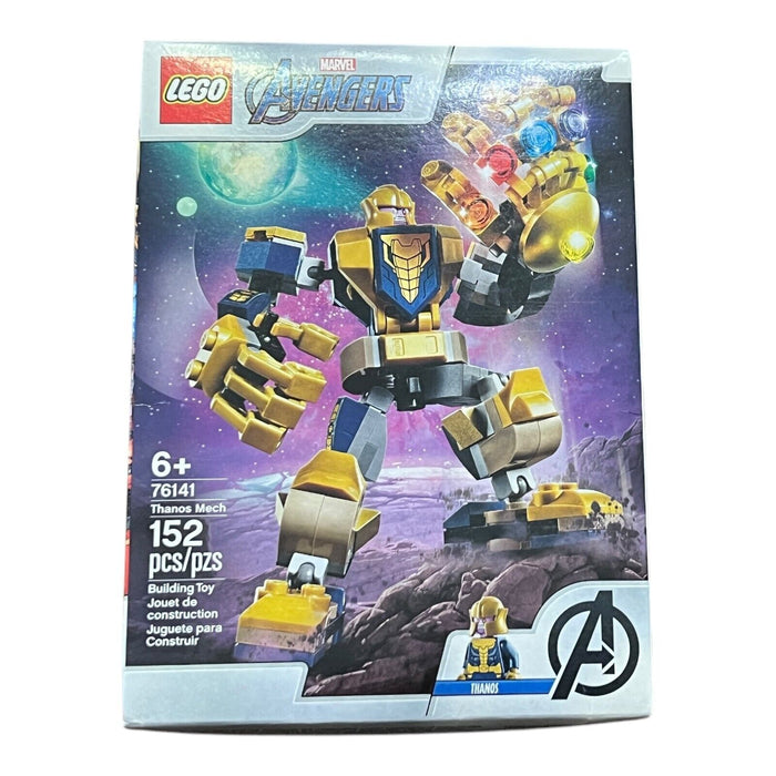 LEGO Marvel Avengers Thanos Mech with Infinity Gauntlet #76141 (152 Pieces) New!