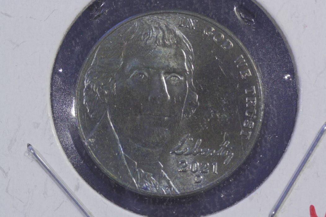 2021 D Jefferson Nickel - Toned