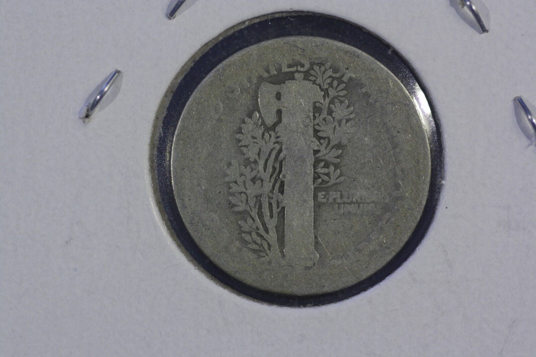 1917 Mercury Dime 90% Silver 10c