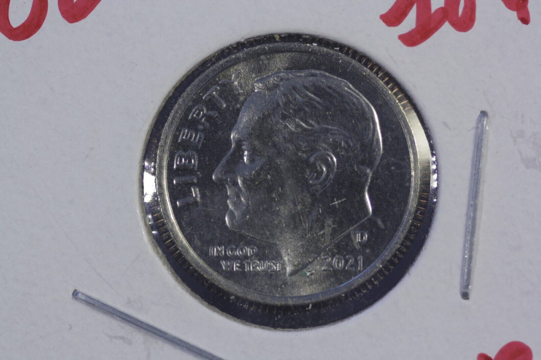 2021 (D)  US Roosevelt Dime "FREE SHIPPING"