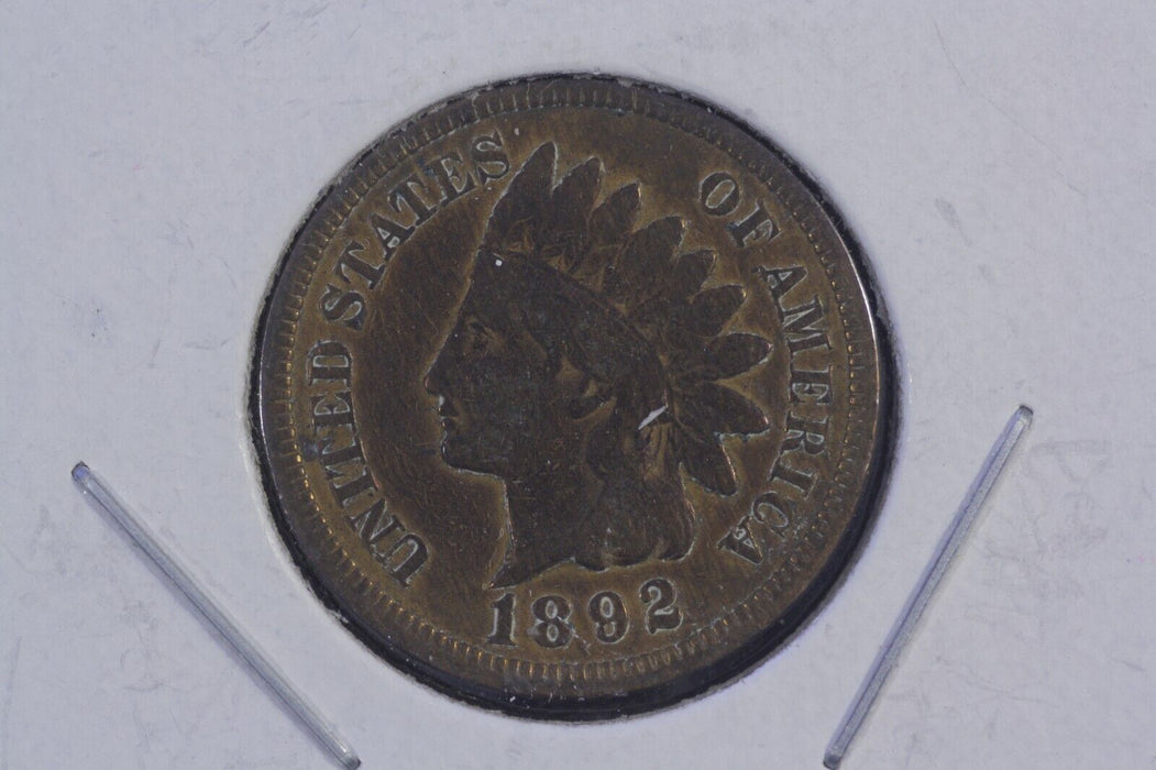 1892 Indian Head Penny - Estate Find - Great Collectible Coin!