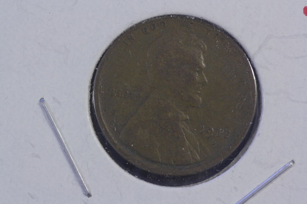 1918 D - Lincoln Wheat Penny - G/VG