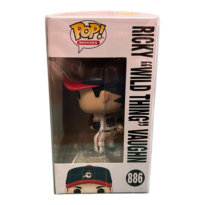 Funko Pop! Movies: MAJOR LEAGUE RICKY "Wild Thing" VAUGHN #886 ☆CHARLIE SHEEN☆