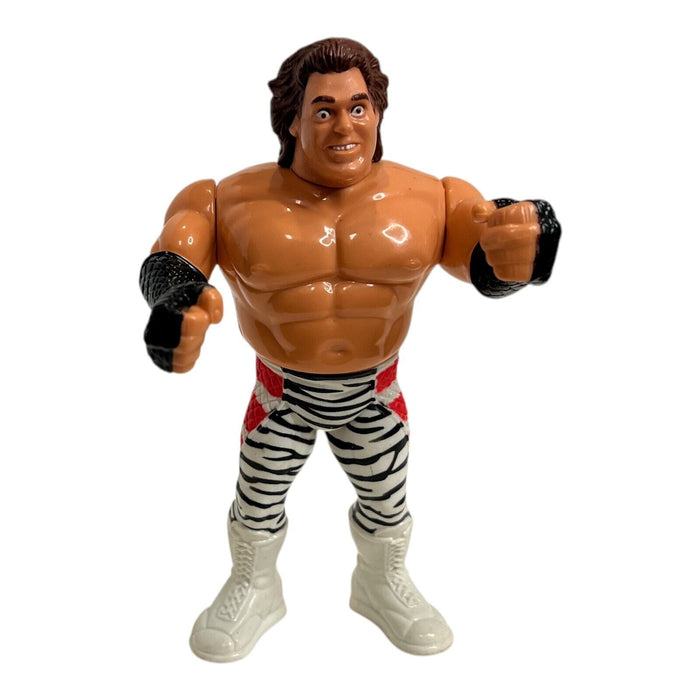 Brutus The Barber Beefcake Zebra Pants Titan Sports 1991 - No Clippers