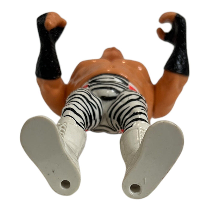 Brutus The Barber Beefcake Zebra Pants Titan Sports 1991 - No Clippers