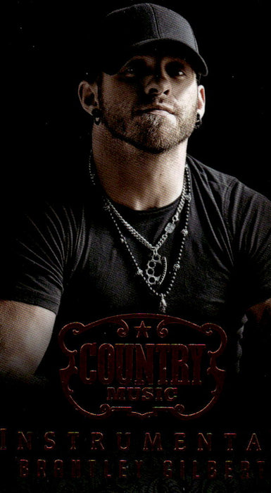 2014 Panini Country Music # 1 Brantley Gilbert Instrumental