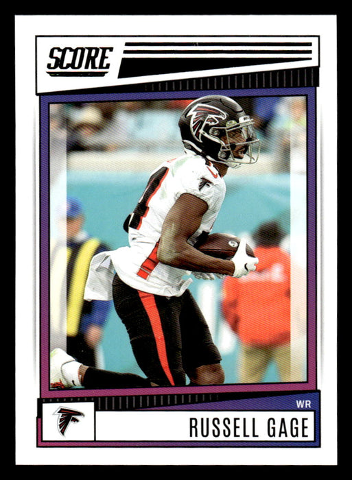 2022 Panini Score Football Russell Gage # 38 Base Atlanta Falcons