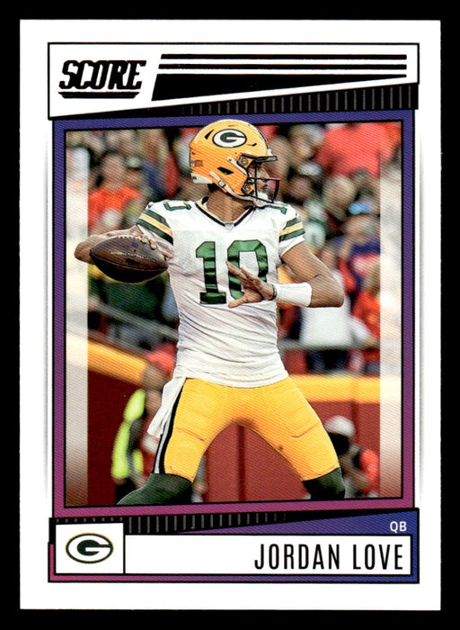 2022 Panini Score Football Green Bay Packers Team Set 15 Cards W