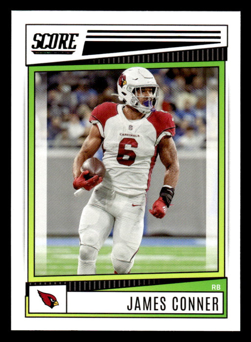 2022 Panini Score Football James Conner # 147 Base Arizona Cardinals