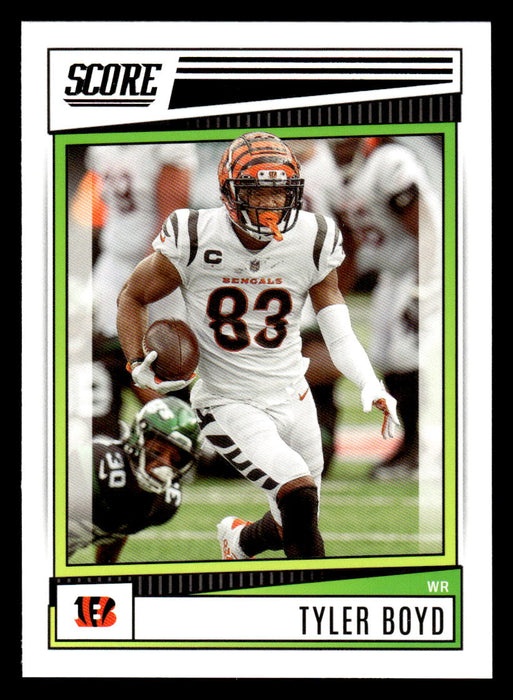 2022 Panini Score Football Tyler Boyd # 193 Base Cincinnati Bengals