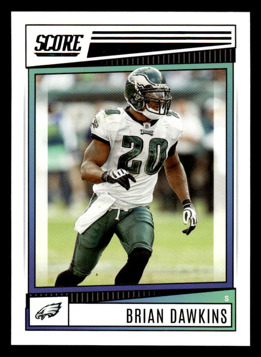 2022 Panini Score Football Brian Dawkins # 250 Base Philadelphia Eagles