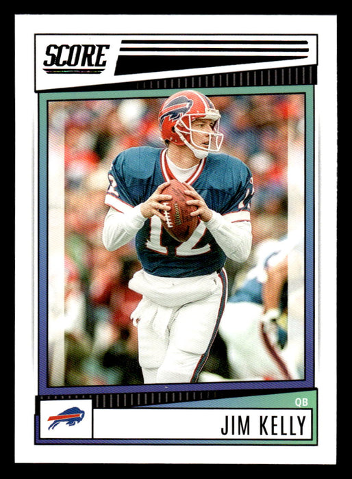 2022 Panini Score Football Jim Kelly # 269 Base Buffalo Bills