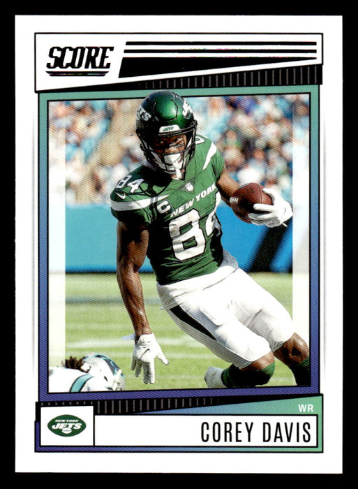 2022 Panini Score Football Corey Davis # 292 Base New York Jets