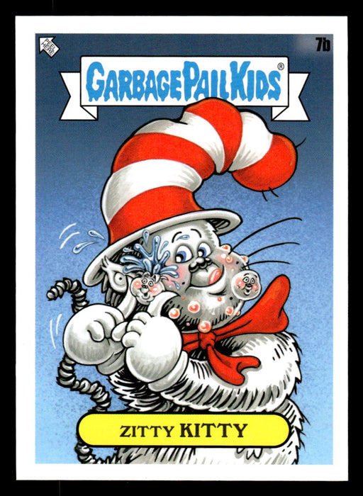 2022 Topps Garbage Pail Kids Bookworms Zitty KITTY # 7b Base