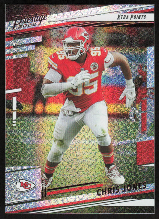 Chris Jones 2022 Panini Prestige Xtra Points # 147 Galaxy Kansas City Chiefs