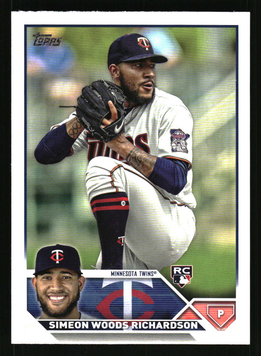 2023 Topps Series 2 # 479 Simeon Woods Richardson RC Base Minnesota Twins