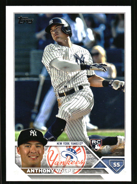 2023 Topps Series 2 # 460 Anthony Volpe RC Base New York Yankees