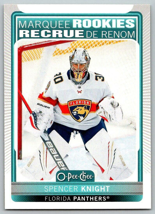 2021-22 O-Pee-Chee #505 Spencer Knight RC Florida Panthers