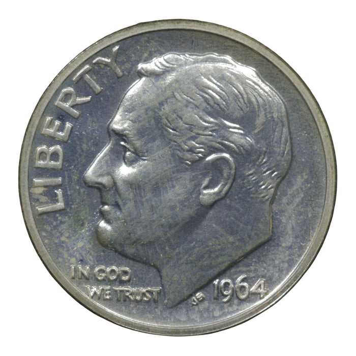 1964 Roosevelt Dime BU Gem Proof - Collectible Craze America