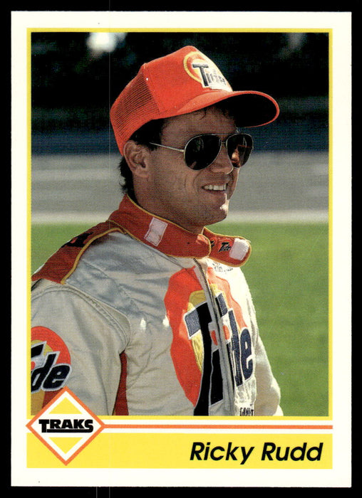 Ricky Rudd 1992 Traks Base Front of Card