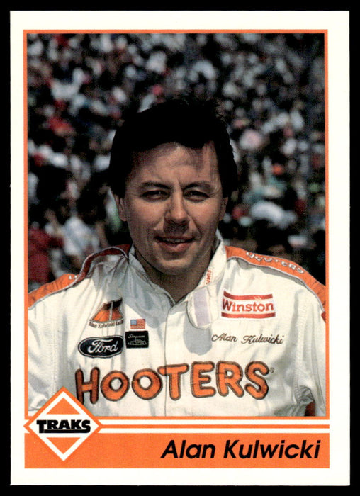 Alan Kulwicki 1992 Traks Base Front of Card