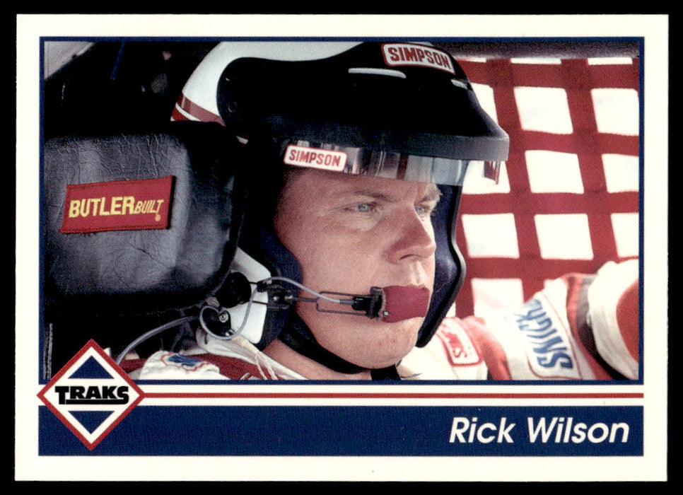 Rick Wilson 1992 Traks Base Front of Card