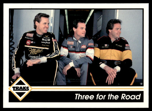 Three for the Road 1992 Traks Base Front of Card